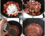 Foto langkah ke 1 dari resep Keto Strawberry Chia Jam.