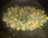 A picture of step 4 of Mexican cheesy vegetable quesadilla.