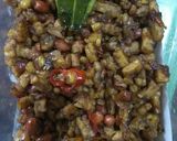 Foto langkah ke 4 dari resep Tempe Kering Kacang Manis Pedas.