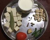 A picture of step 1 of Milk Paneer.