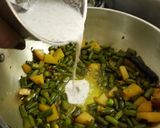 A picture of step 2 of Beans in poppy paste.