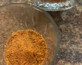 A picture of step 3 of Ginger & Mango Cheese Cake.