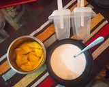 Hình bước làm 2 của món Kem xoài