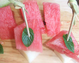 Foto del paso 2 de la receta: Aperitivo de sandía y queso manchego