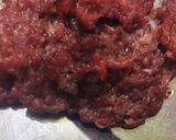 A picture of step 1 of Masala keema.