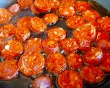 A picture of step 4 of Migas Manchegas.