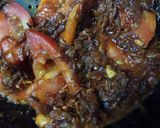 A picture of step 2 of Butter prawns.