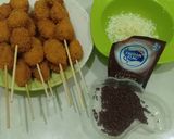 Foto langkah ke 6 dari resep Sate Pisang Goreng Crispy Ala Angkringan.