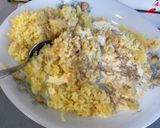 Une image de l'étape 7 de Écrasée gratinée de pommes de terre à l'ail, crème et emmental.