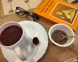 A picture of step 3 of Heart healthy Beetroot and fibre and fatty acid rich Chia seeds water - A morning detox drink.