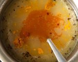 A picture of step 3 of Palak and moong dal shorba.