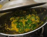 A picture of step 3 of Radish Greens Stir Fry.