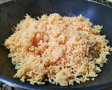 Foto del paso 9 de la receta: Arroz frito con langostinos salteados en salsa de ostras