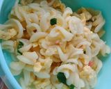 Foto langkah ke 6 dari resep Makaroni telur keju Mpasi 9+.