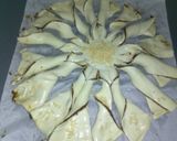 Foto del paso 4 de la receta: Flor de hojaldre rellena de chocolate