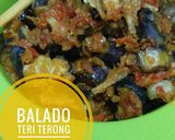 Foto langkah ke 4 dari resep Balado Teri Terong.