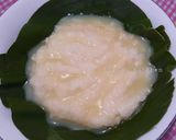Foto langkah ke 3 dari resep Ketan Susu Keju dan Durian.