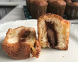 Foto del paso 6 de la receta: Magdalenas de manzana con sorpresa de chocolate
