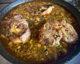 A picture of step 4 of Wah Gwaan Oxtail and Butter Bean Stew.