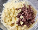 A picture of step 5 of Savory Pastiera.