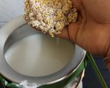 A picture of step 3 of Kodo Millet Sweet Pongal.
