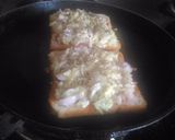 A picture of step 6 of Open cheese sandwich.