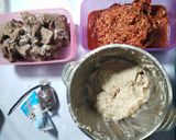 Foto langkah ke 2 dari resep Sambal Bajag Daging - Tempe.