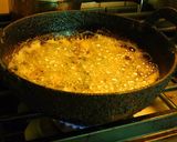 A picture of step 4 of Banana flower fritters.