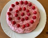 Gluténmentes málnahabos torta recept fázis 3 fotója