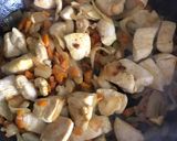 Foto del paso 3 de la receta: Espaguetis con pollo al curry y salsa de soja