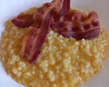 Pas rețetă Orez cu dovleac și bacon crocant 5 fotografie