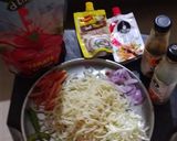 वेज चाउमिन(Veg Chowmein recipe in hindi) रेसिपी चरण 1 फोटो