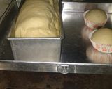Foto langkah ke 9 dari resep Roti tawar Tanpa Telur Pakai Oven Tangkring.