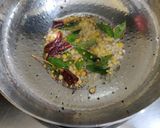 A picture of step 3 of Sambhar.