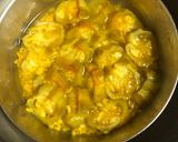 A picture of step 2 of Jhinge diye Bhaja Muger Dal.