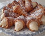 Foto del paso 6 de la receta: Conos de hojaldre con crema pastelera