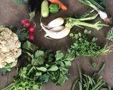 A picture of step 2 of Vegetable Sauce with fried Rice.