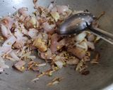 A picture of step 2 of Green Pigeon peas curry.