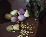 Foto langkah ke 1 dari resep Lodeh Bayam labu siam.