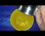 A picture of step 1 of Maggie omelette.