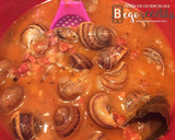 Foto del paso 4 de la receta: Caracoles en salsa picante (o no) - Olla GM