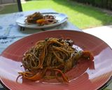 Foto del paso 6 de la receta: Spaguetini con verduras