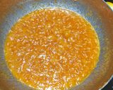A picture of step 3 of Corn capsicum sabji.
