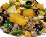 Foto del paso 5 de la receta: Ensalada de quinoa y judías con frutas