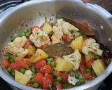 A picture of step 4 of Assamese Style Pearl Barley Khisiri.