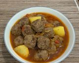 Foto langkah ke 4 dari resep Semur bola daging cincang.