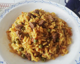 Foto del paso 7 de la receta: Arroz con carne especial 🥘