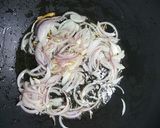 A picture of step 2 of Turai ki sabzi.