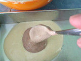 Bolu Zebra kukus 2 Telur (Takaran gelas & sendok)