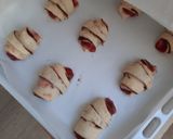 Csokis-meggyes kiflik recept fázis 6 fotója